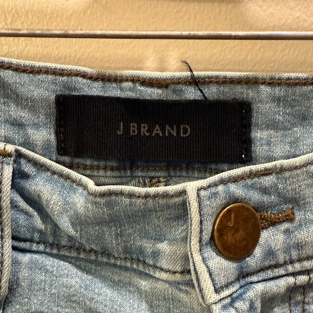 J Brand Kane Straight Fit Light Blue Denim Jeans Size 32 - Picture 4 of 7